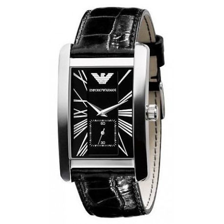 Orologio armani uomo quadrante rettangolare Clearance